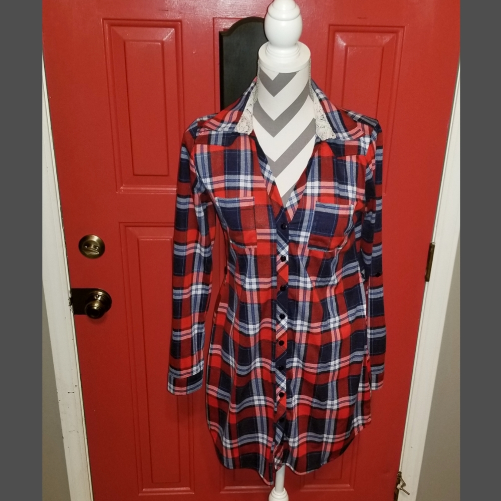 Plaid dress
